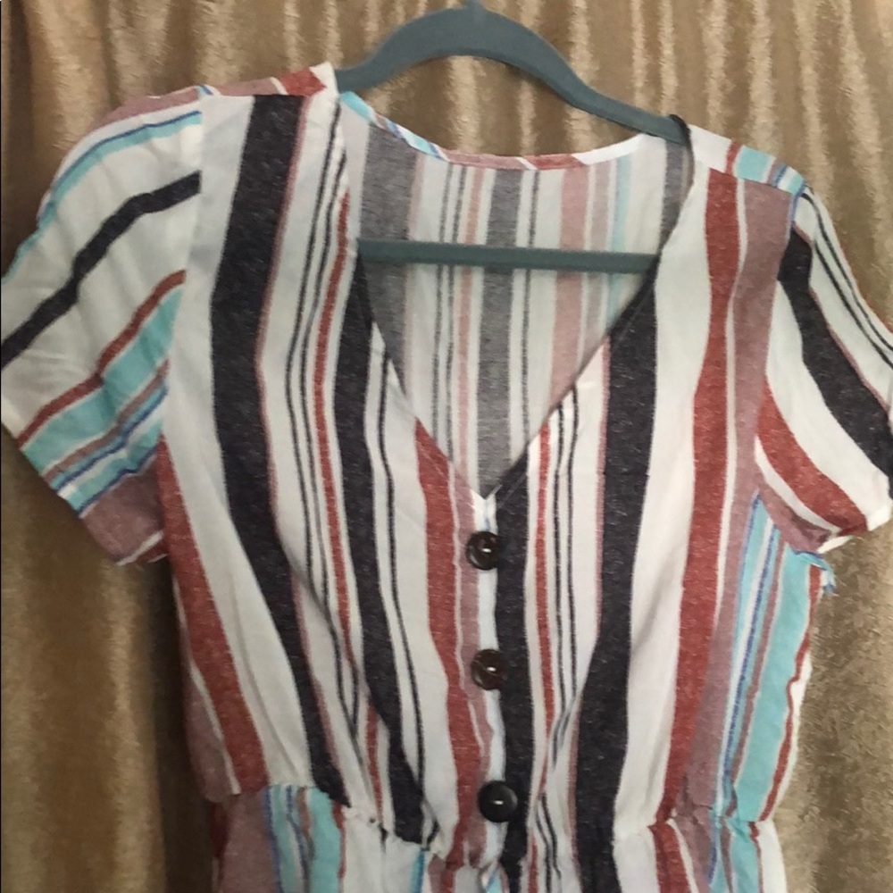 Boho striped dress